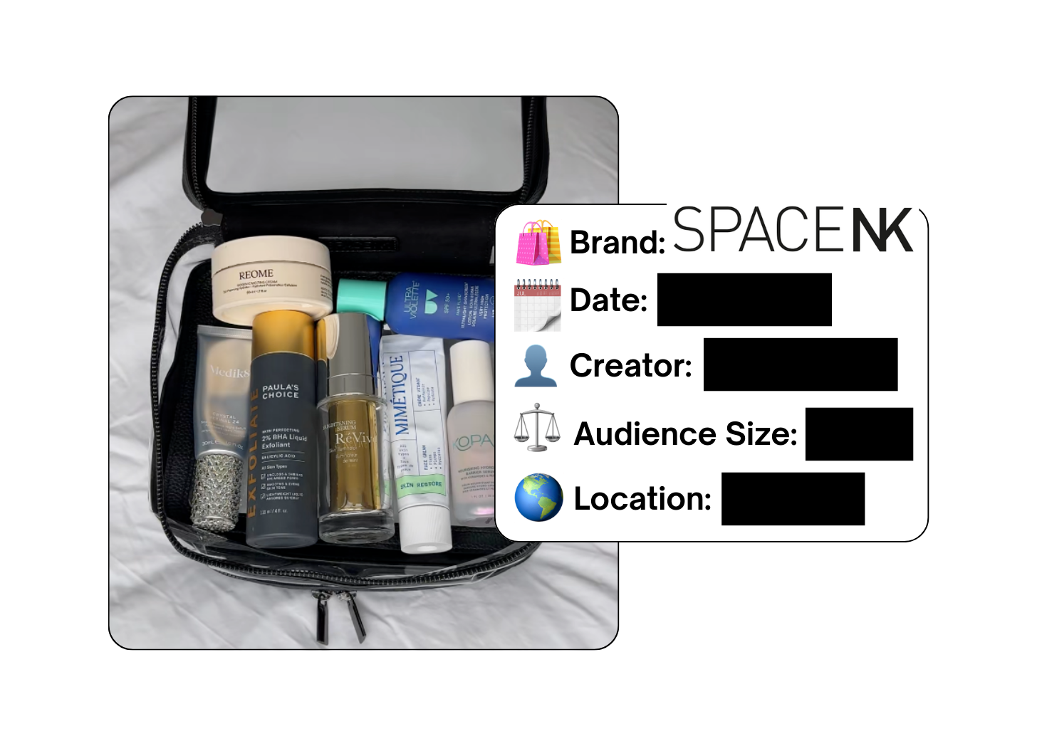 Spotted: Space NK in a new paid collab