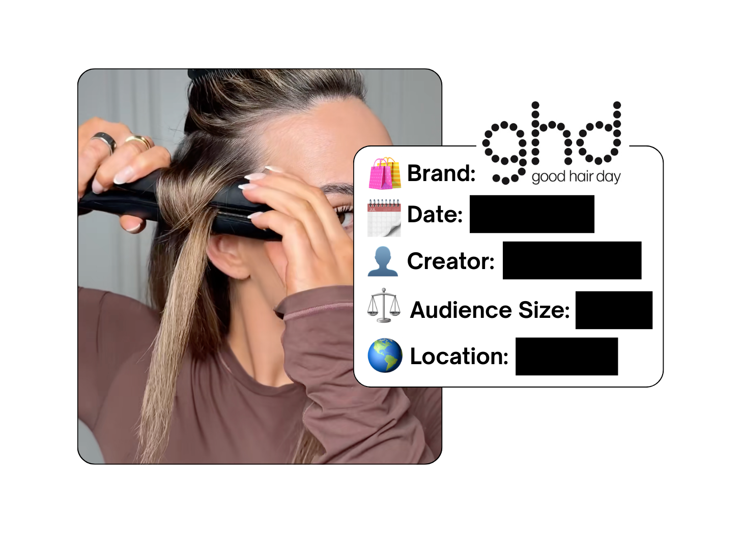 Spotted: ghd in a new paid collab