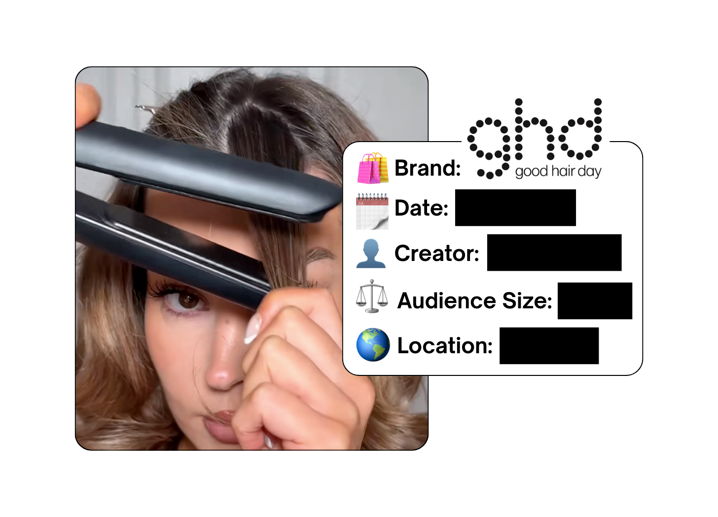 Spotted: ghd in a new paid collab