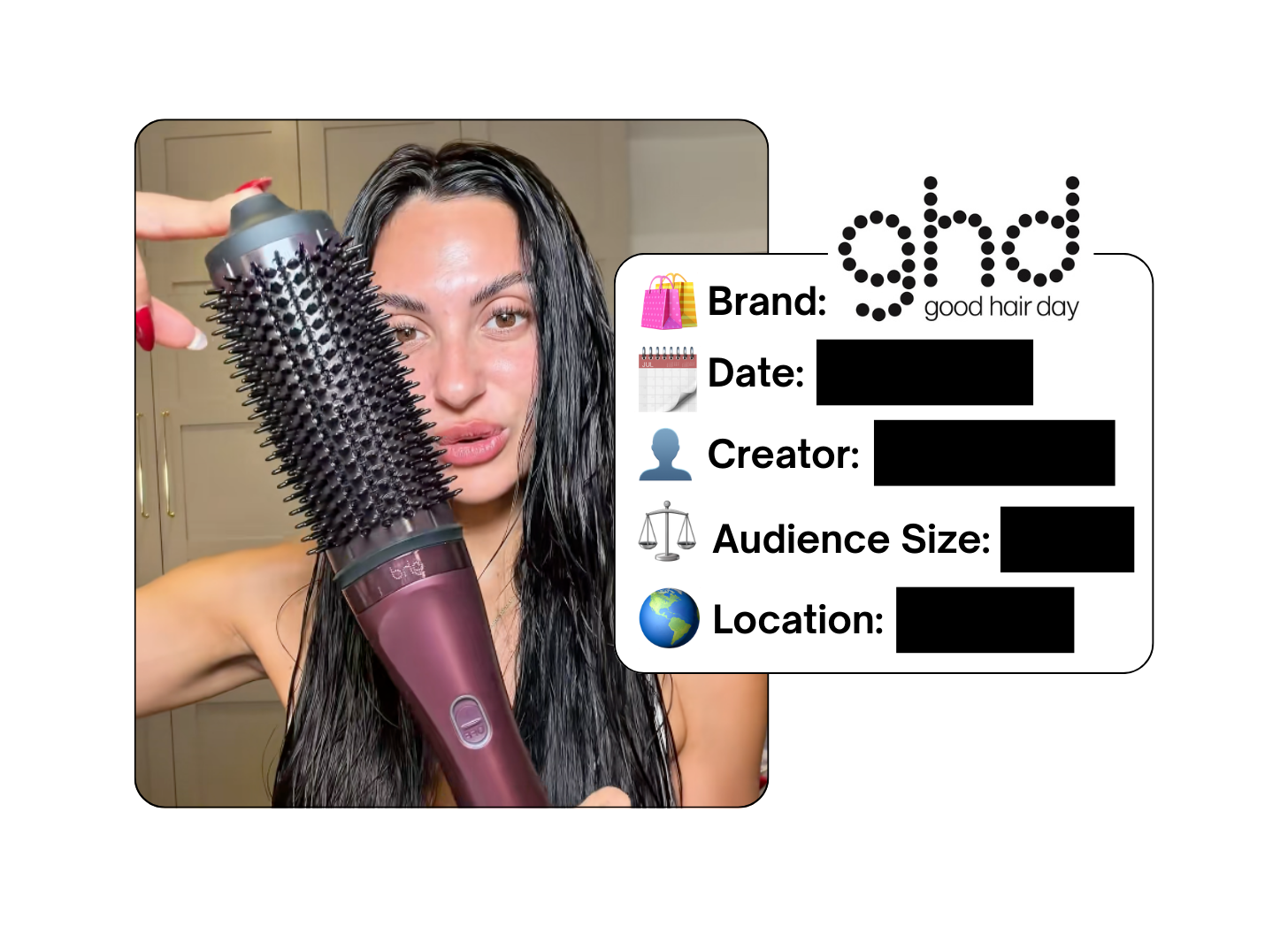 Spotted: ghd in a new paid collab