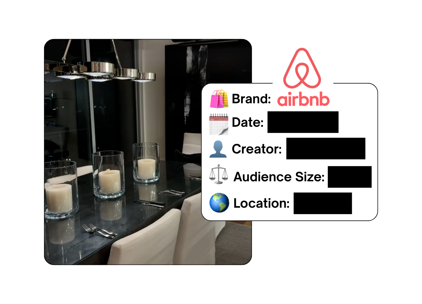 Spotted: Airbnb in a new paid collab