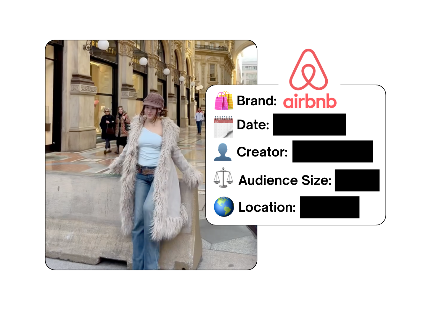 Spotted: Airbnb in a new paid collab