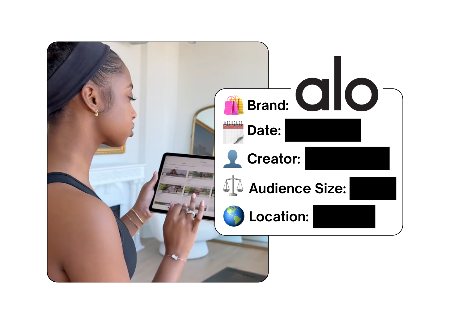 Spotted: Alo in a new paid collab