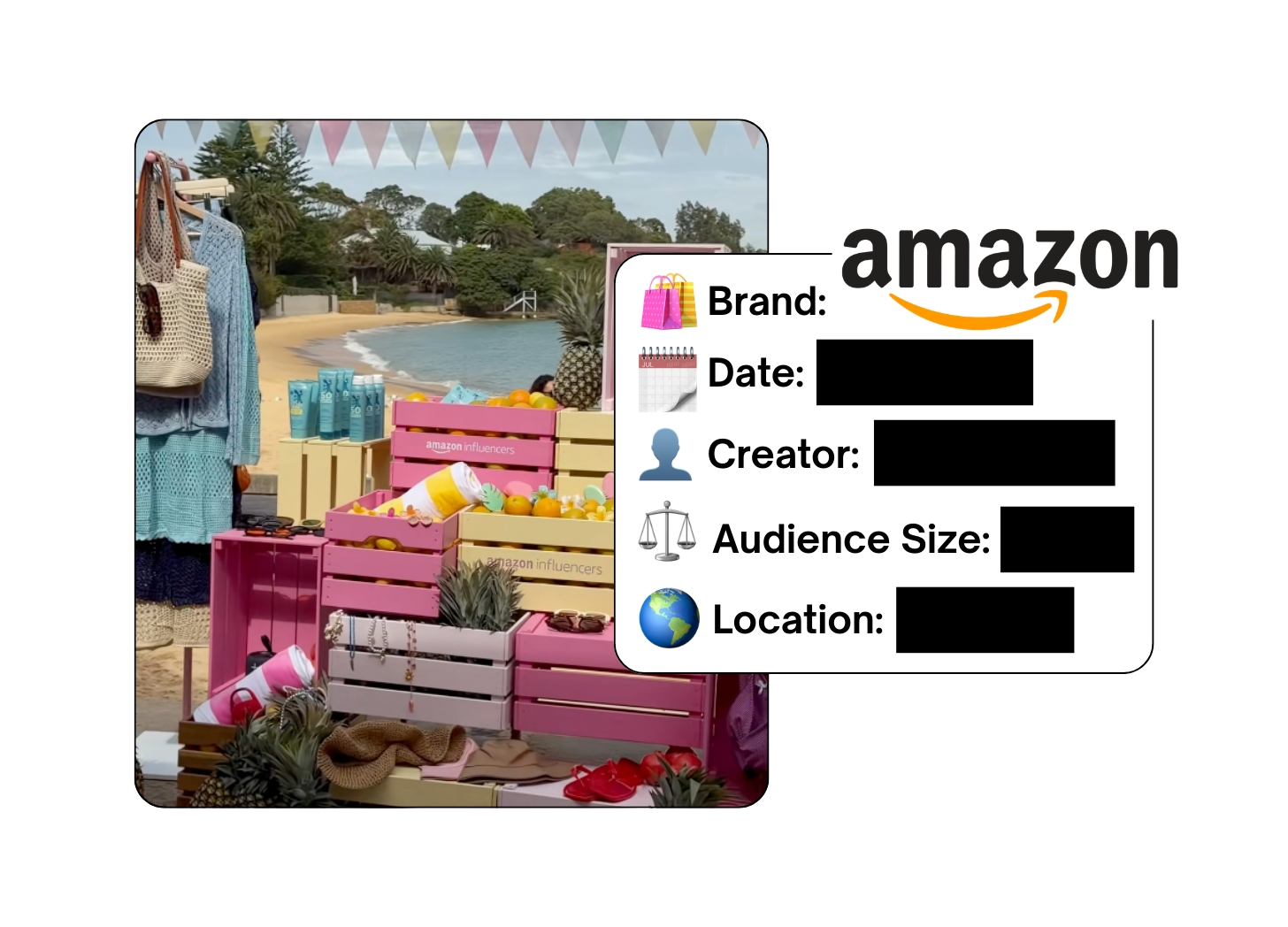 Spotted: Amazon in a new paid collab