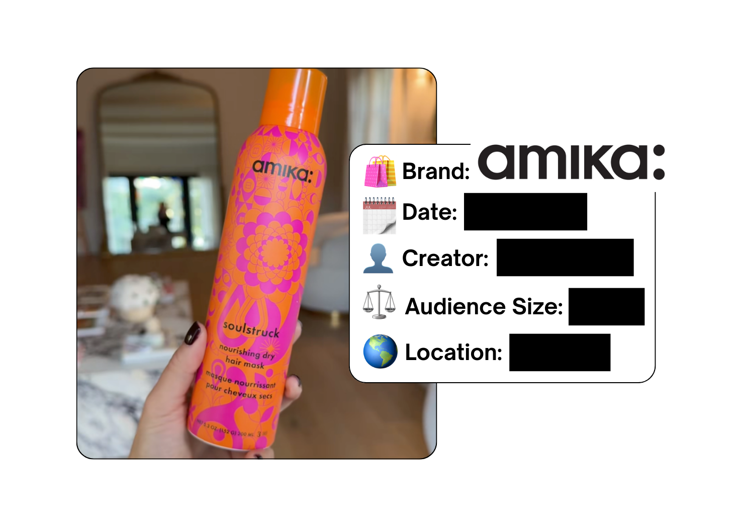 Spotted: Amika in a new paid collab