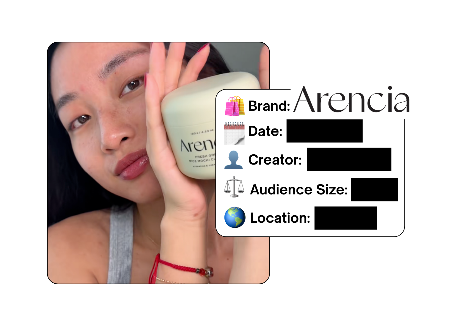 Spotted: Arencia in a new paid collab