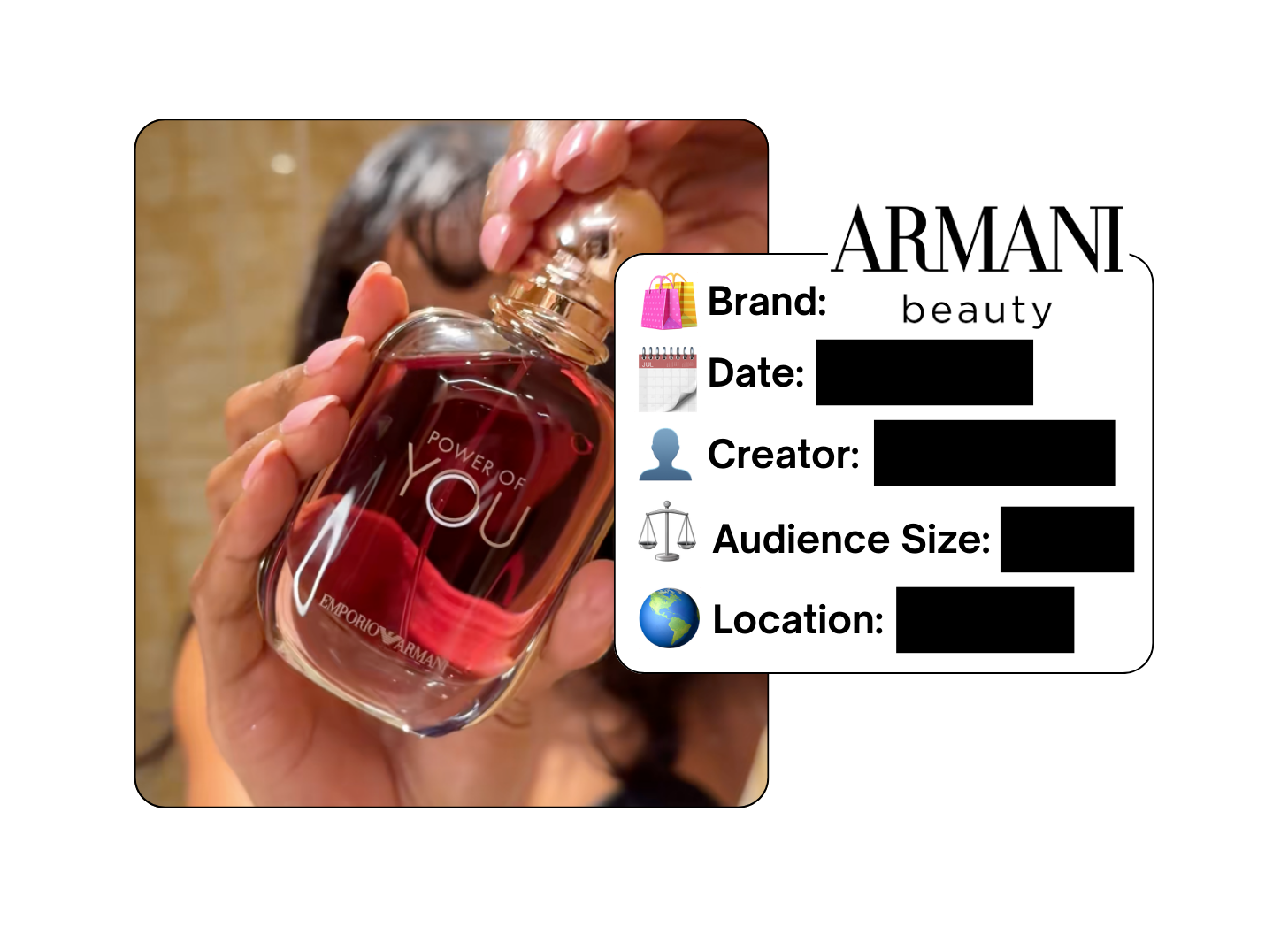 Spotted: Armani Beauty in a new paid collab