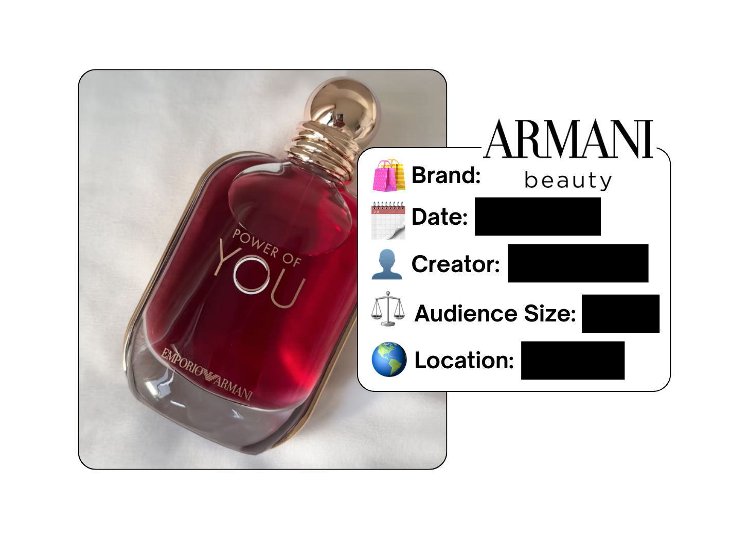 Spotted: Armani Beauty in a new paid collab