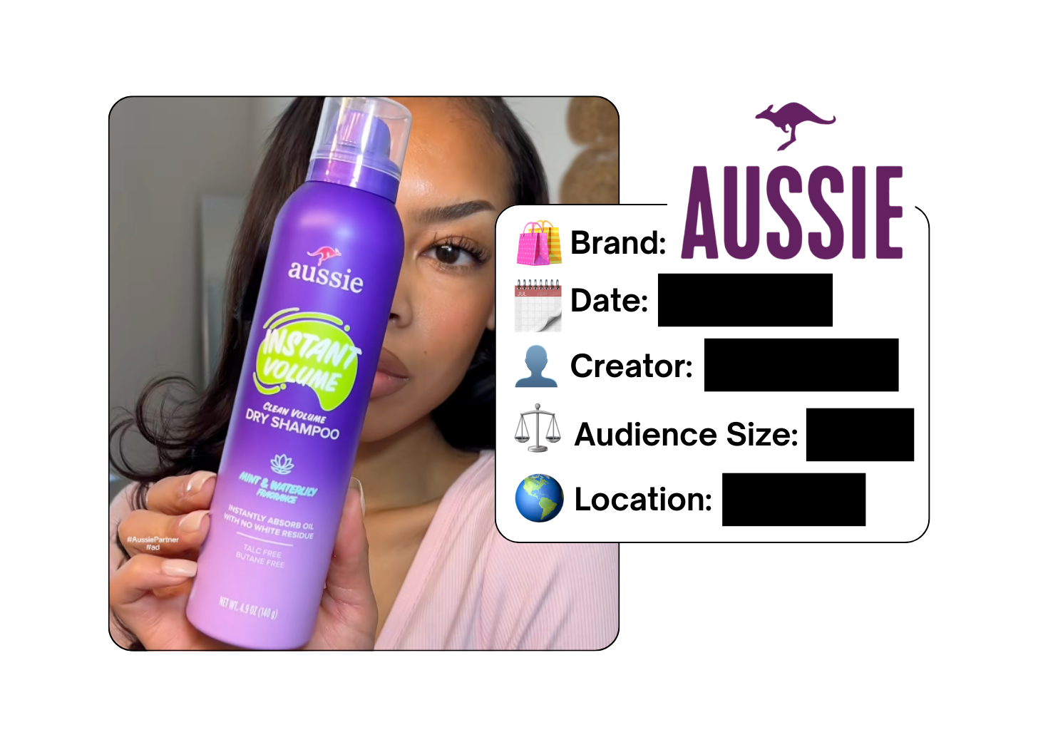Spotted: Aussie in a new paid collab