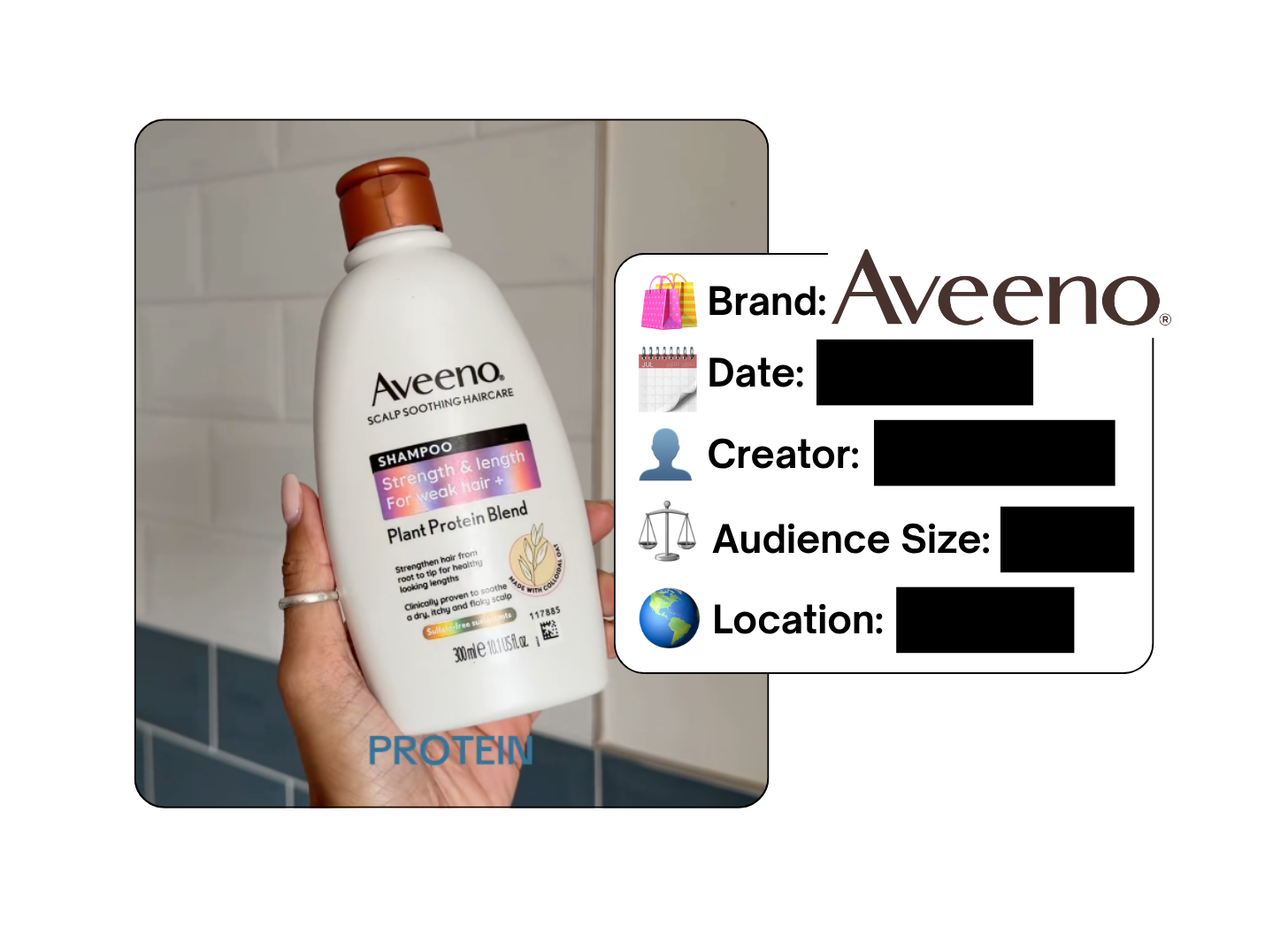 Spotted: Aveeno in a new paid collab