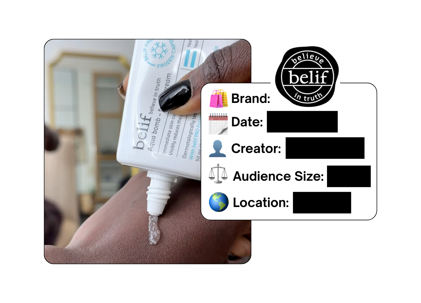 Spotted: Belif in a new paid collab