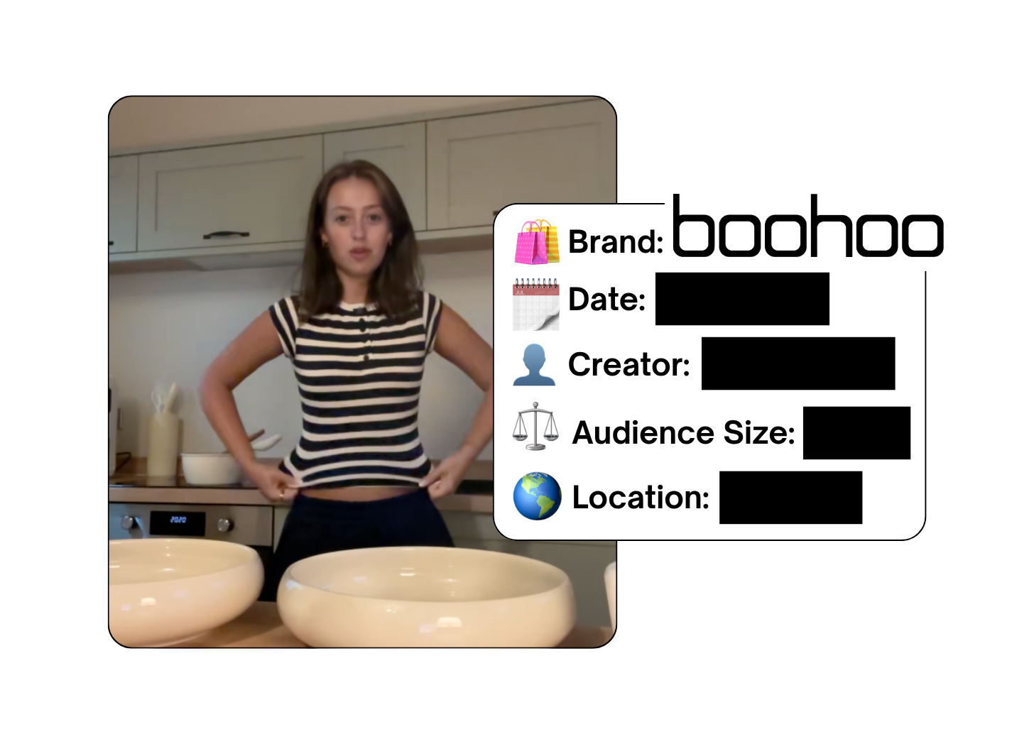 Spotted: Boohoo in a new paid collab