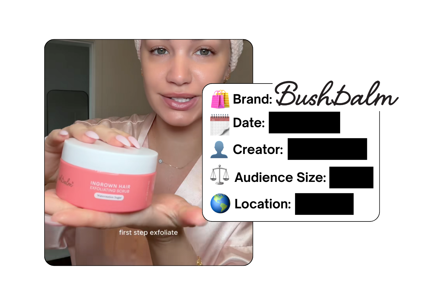 Spotted: Bushbalm in a new paid collab