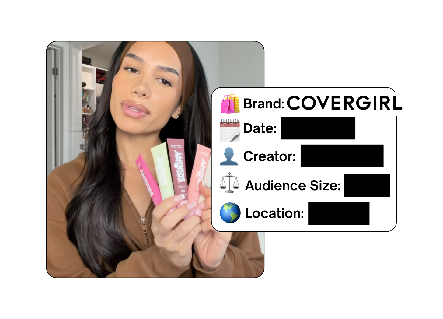 Spotted: COVERGIRL in a new paid collab
