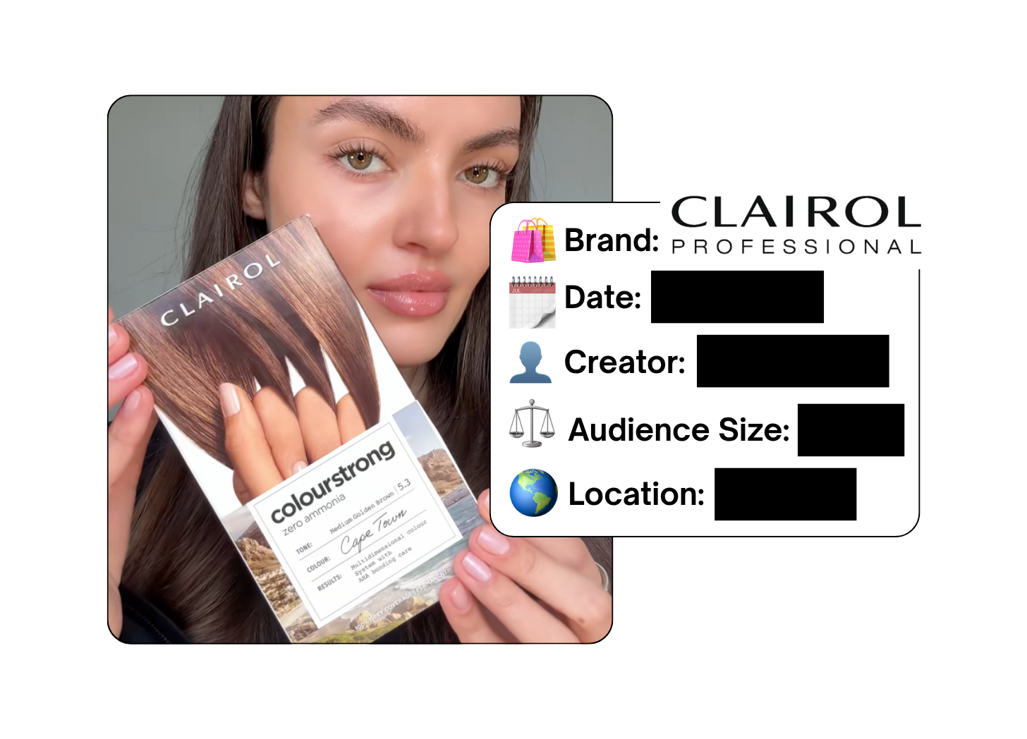 Spotted: Clairol in a new paid collab