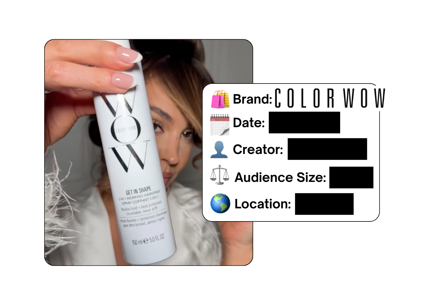 Spotted: Color Wow in a new paid collab