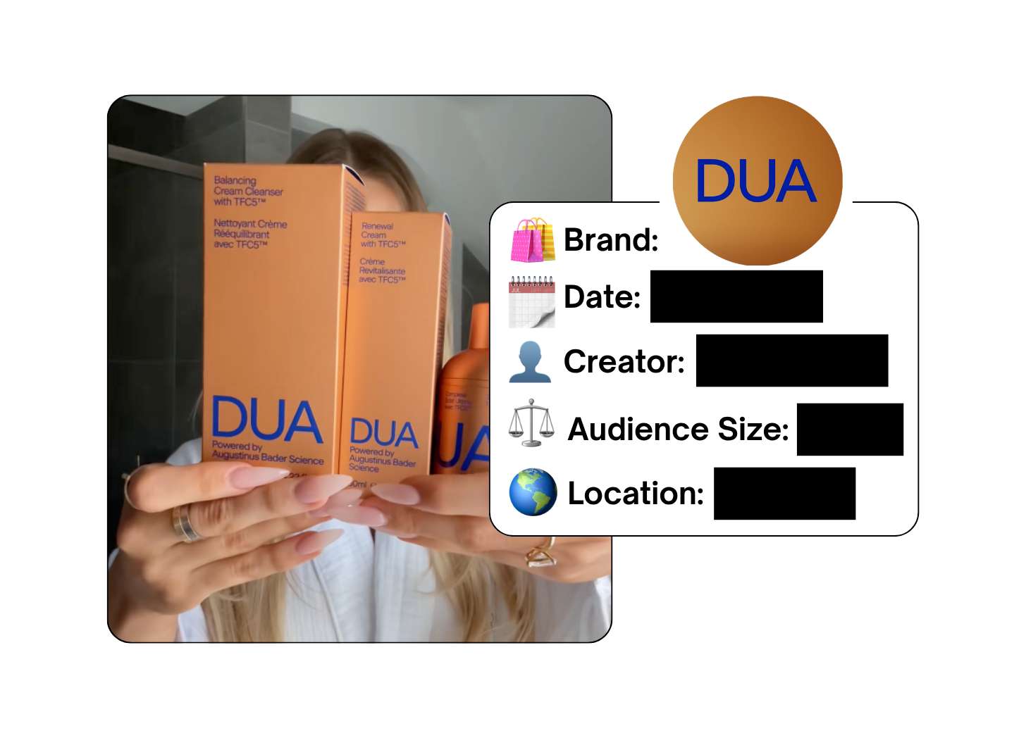 Spotted: DUA by AB in a new paid collab