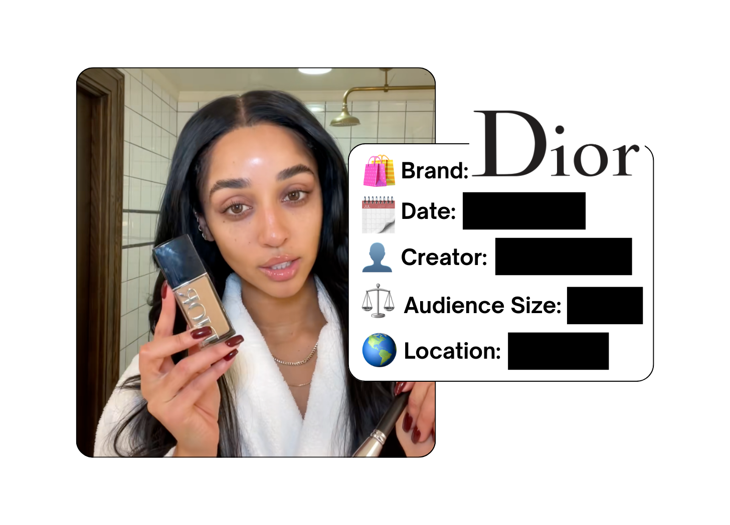 Spotted: Dior Beauty in a new paid collab