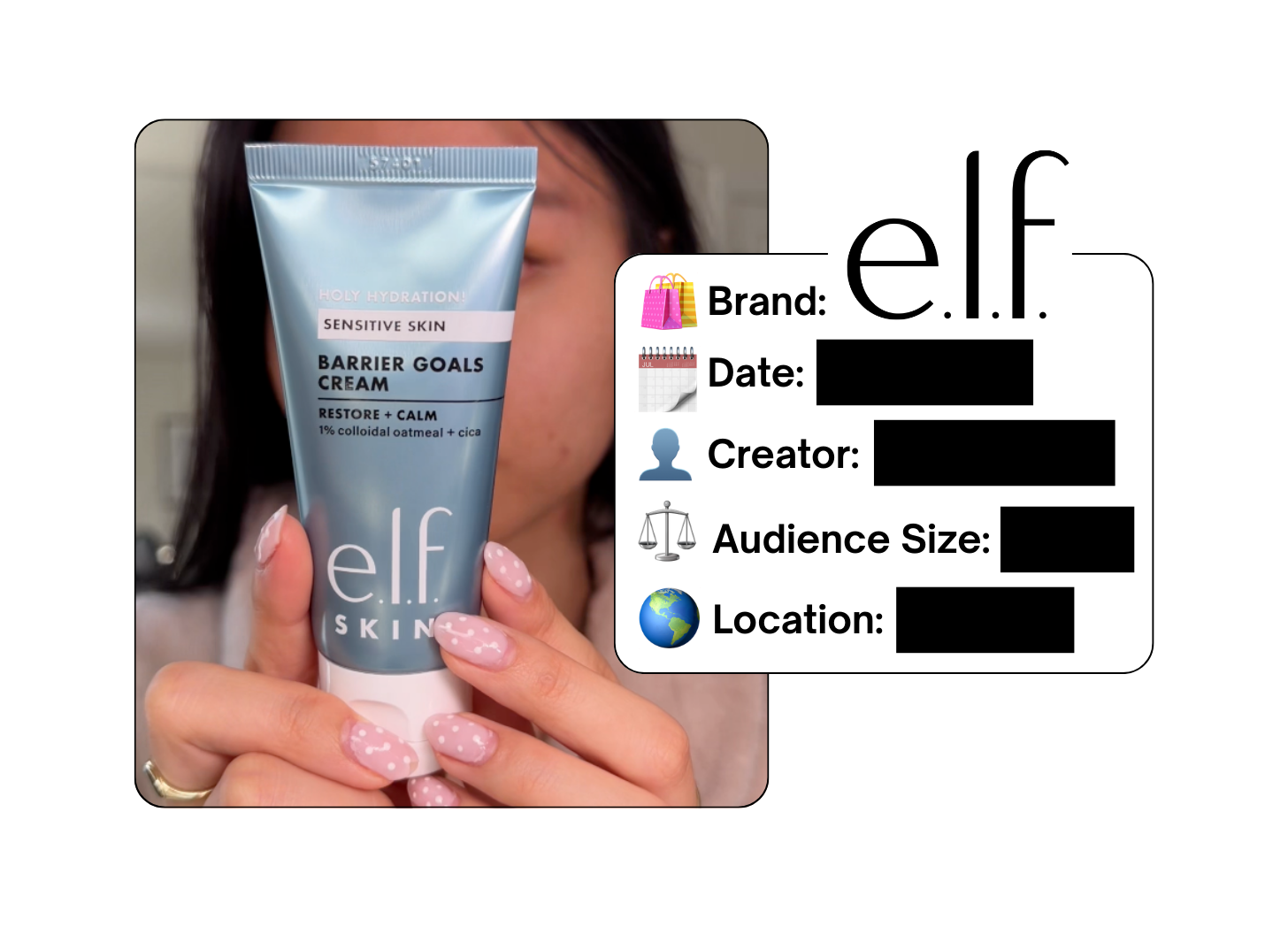 Spotted: Elf Cosmetics in a new paid collab