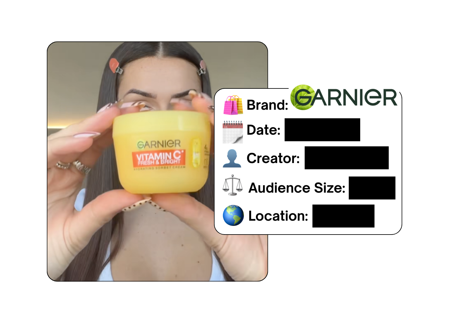 Spotted: Garnier in a new paid collab
