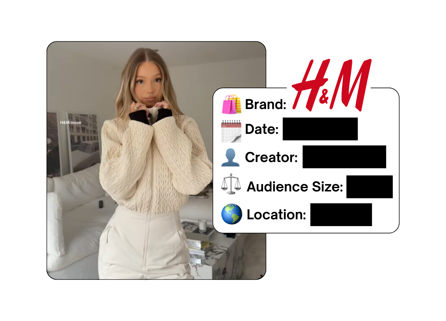 Spotted: H&M in a new paid collab