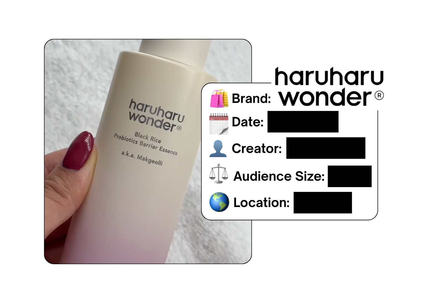 Spotted: Haruharu Wonder in a new paid collab