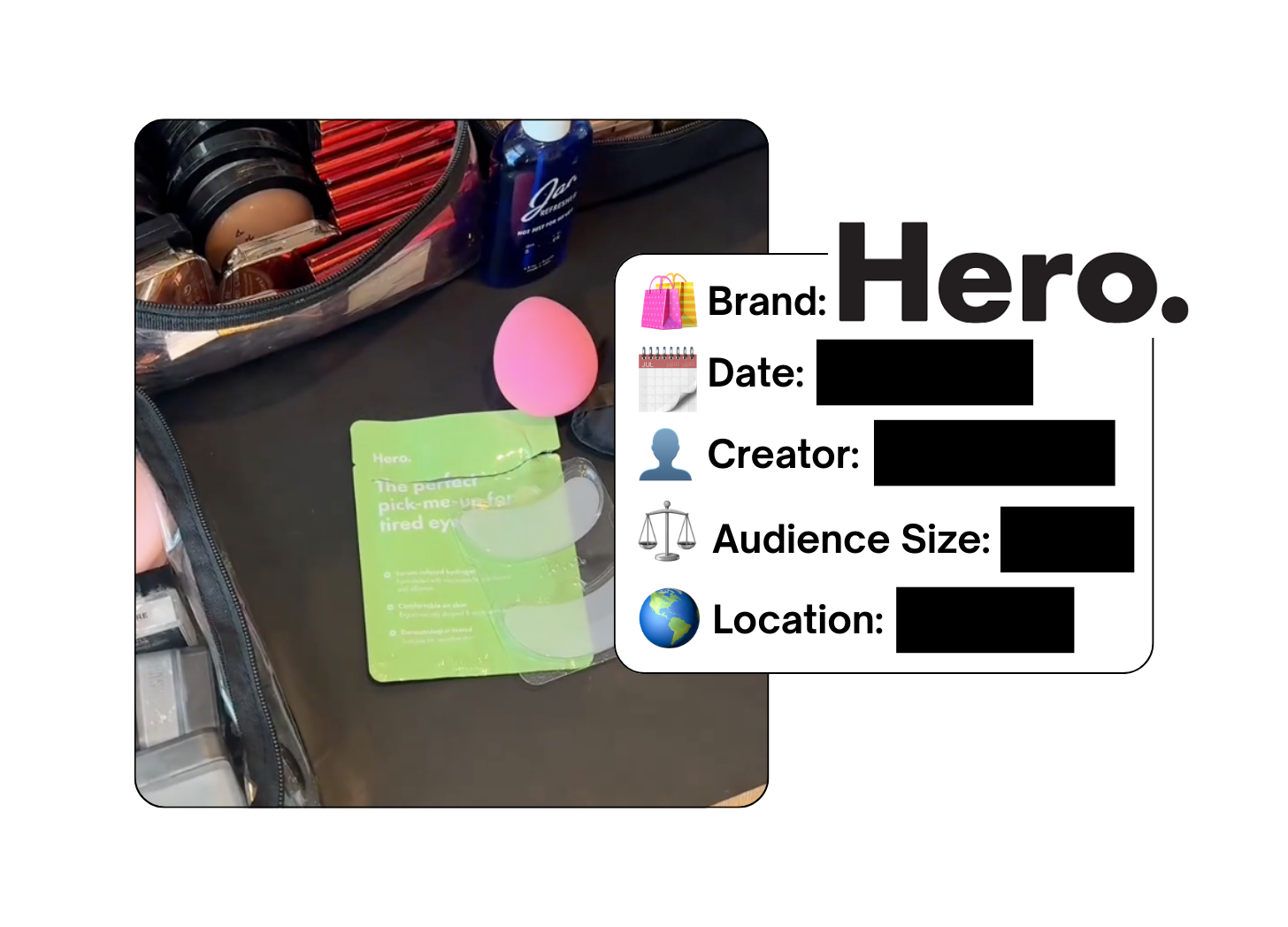 Spotted: Hero Cosmetics in a new paid collab