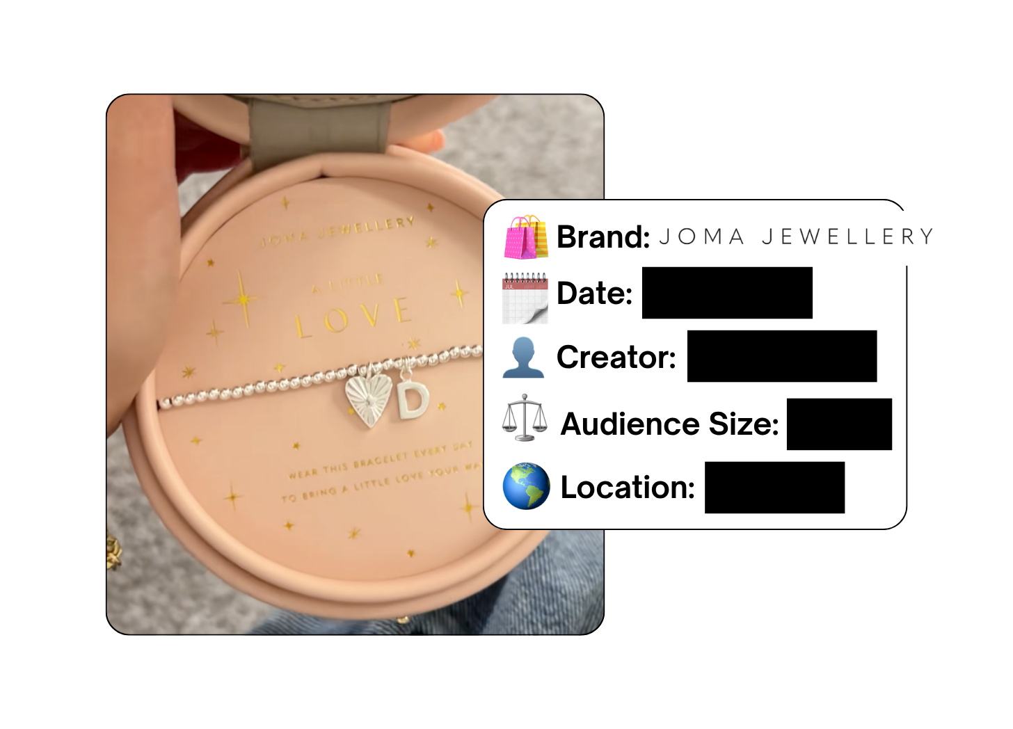 Spotted: Joma Jewellery in a new paid collab