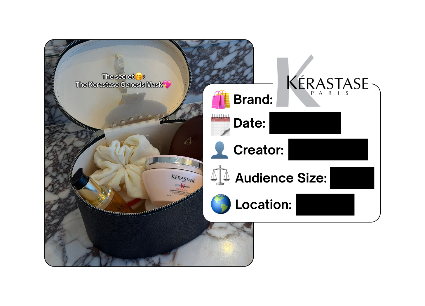 Spotted: Kerastase in a new paid collab