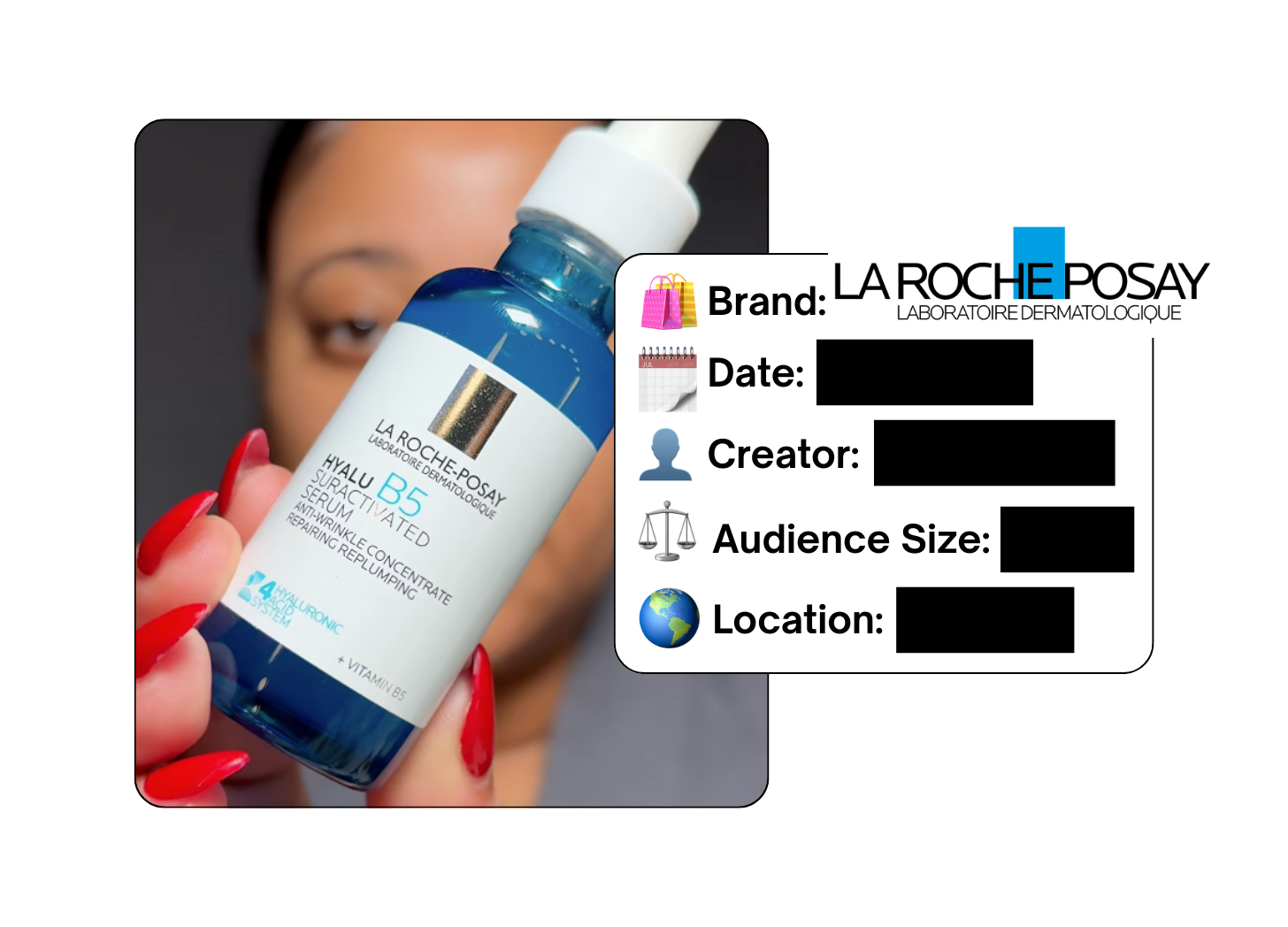 Spotted: La Roche-Posay in a new paid collab