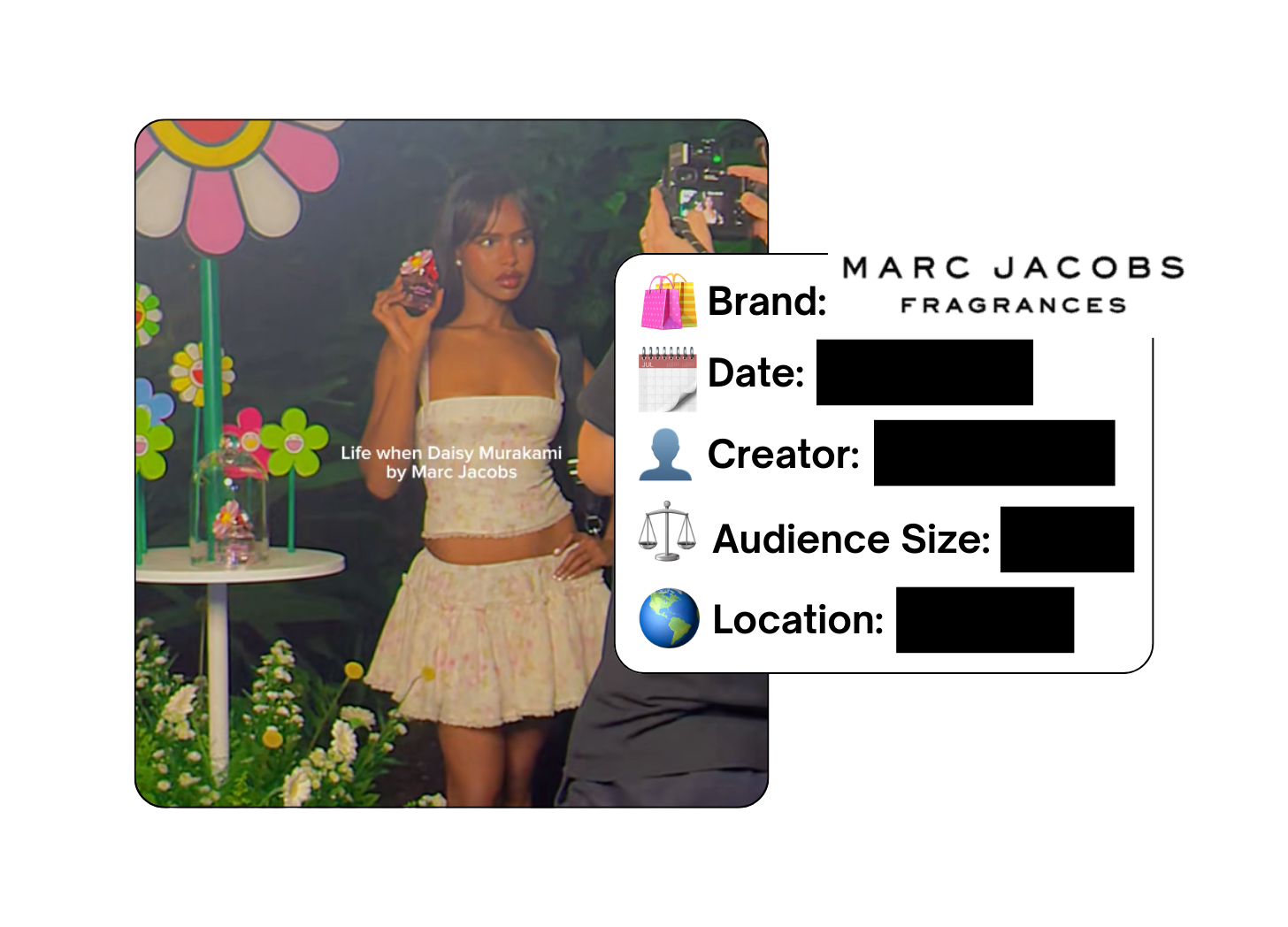 Spotted: Marc Jacobs Fragrances in a new paid collab