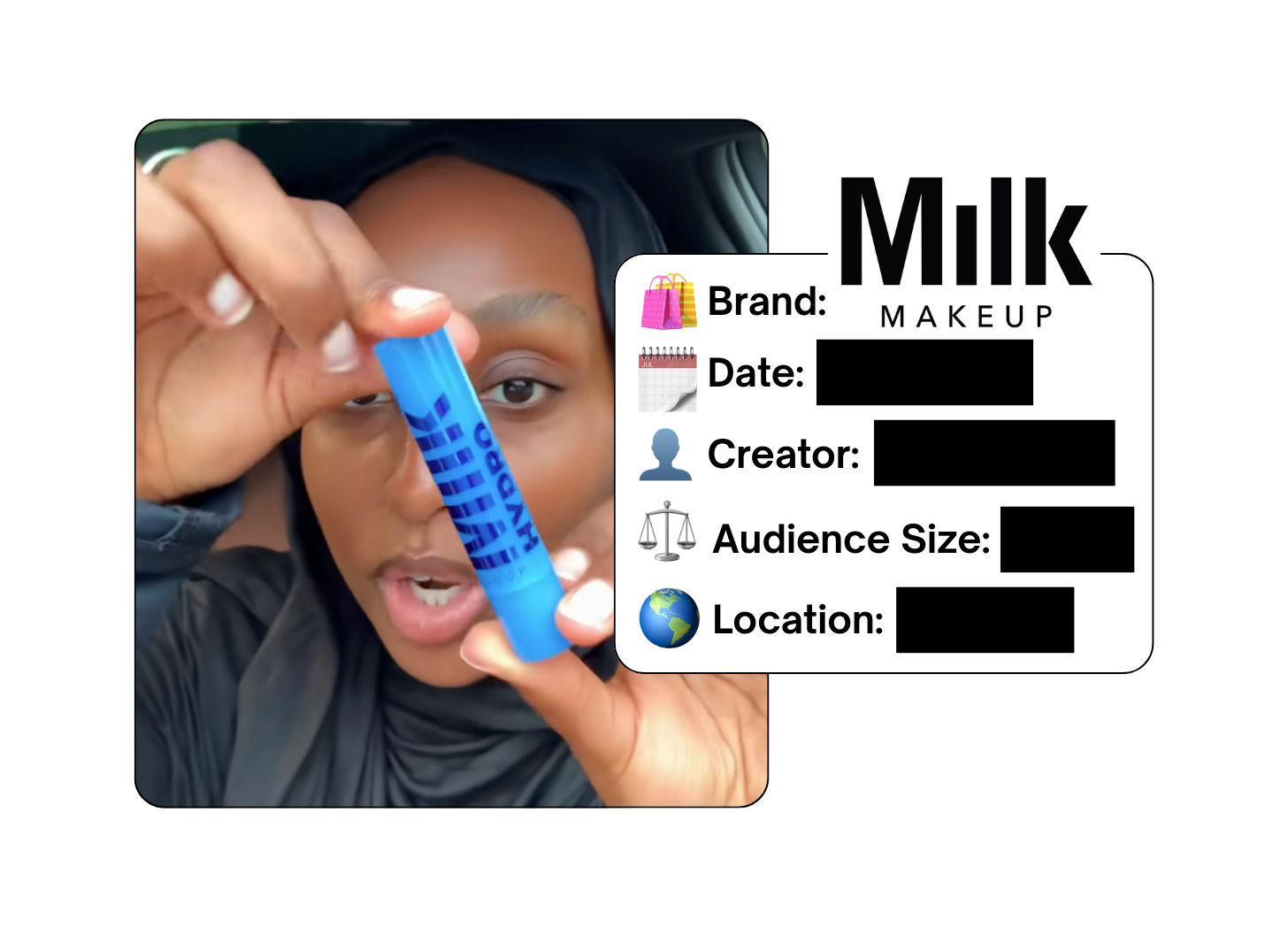 Spotted: Milk Makeup in a new paid collab