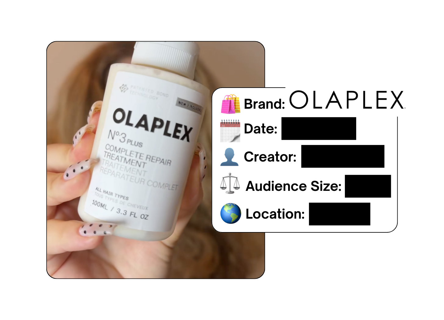 Spotted: Olaplex in a new paid collab