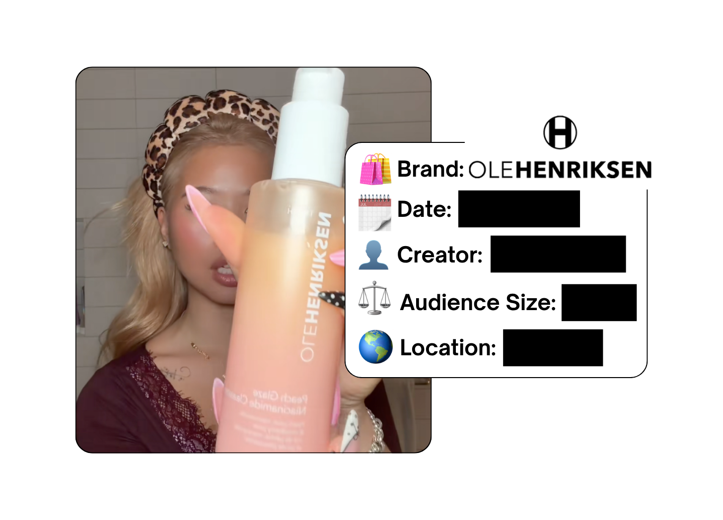 Spotted: Ole Henriksen in a new paid collab