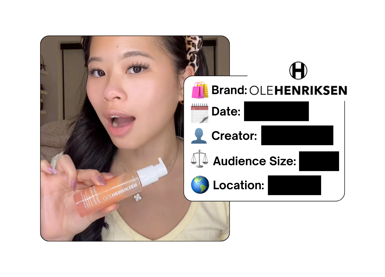 Spotted: Ole Henriksen in a new paid collab