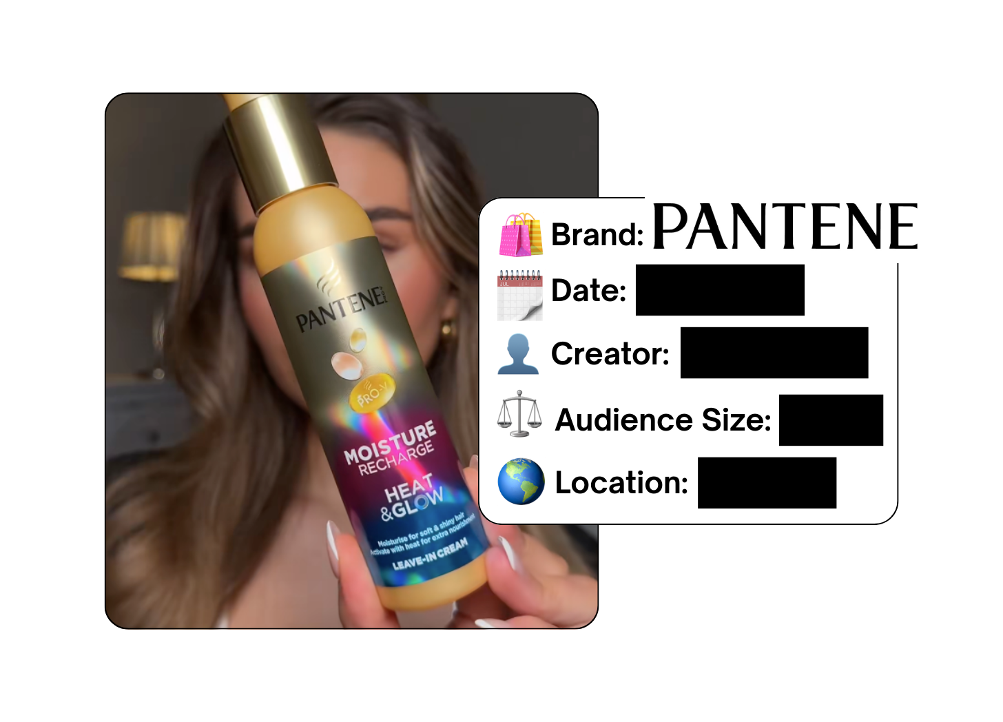 Spotted: Pantene in a new paid collab