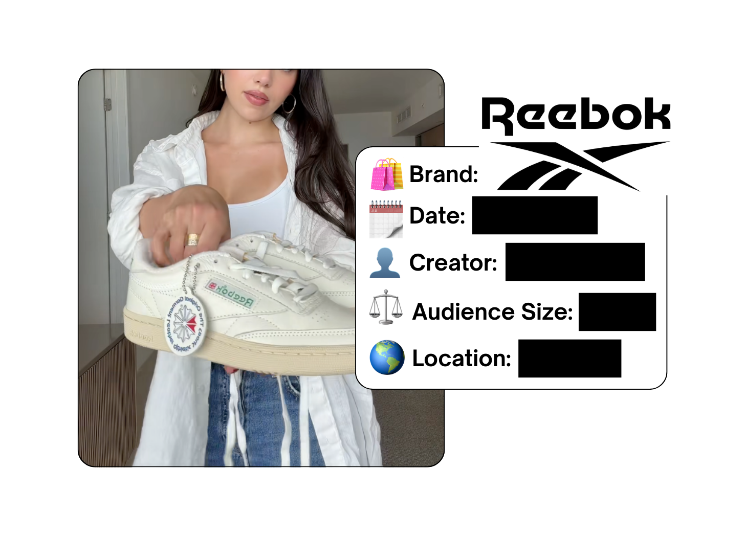 Spotted: Reebok in a new paid collab