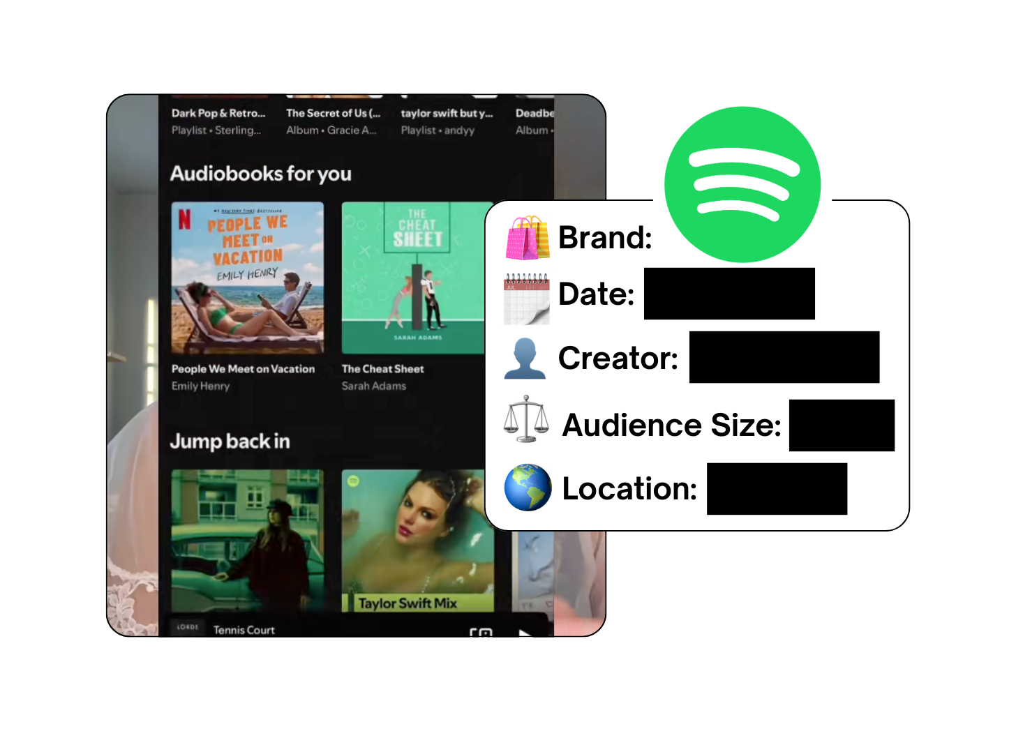 Spotted: Spotify in a new paid collab