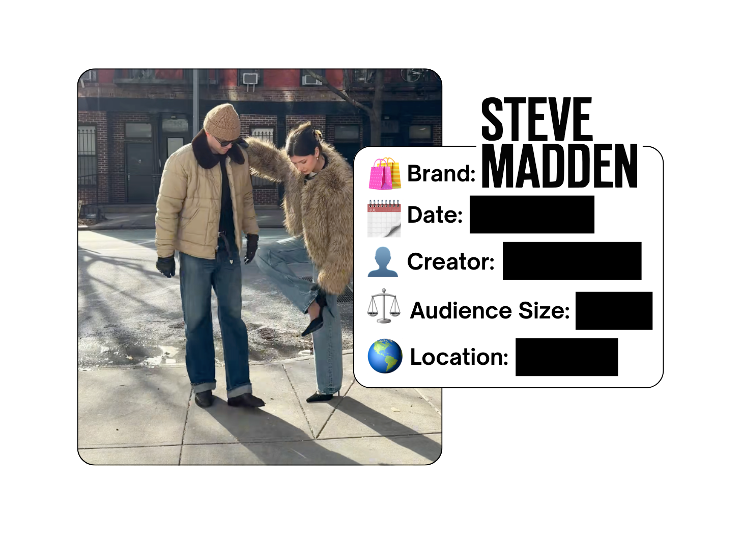Spotted: Steve Madden in a new paid collab