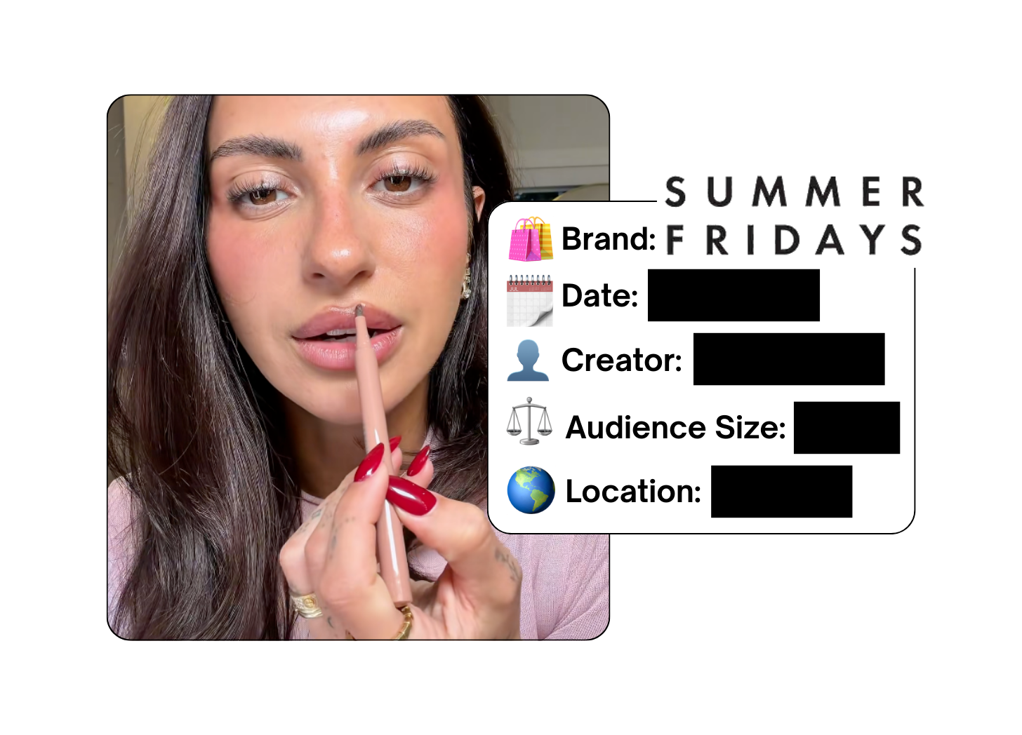 Spotted: Summer Fridays in a new paid collab