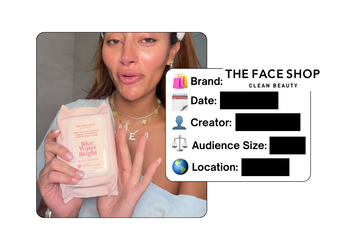 Spotted: The Face Shop in a new paid collab