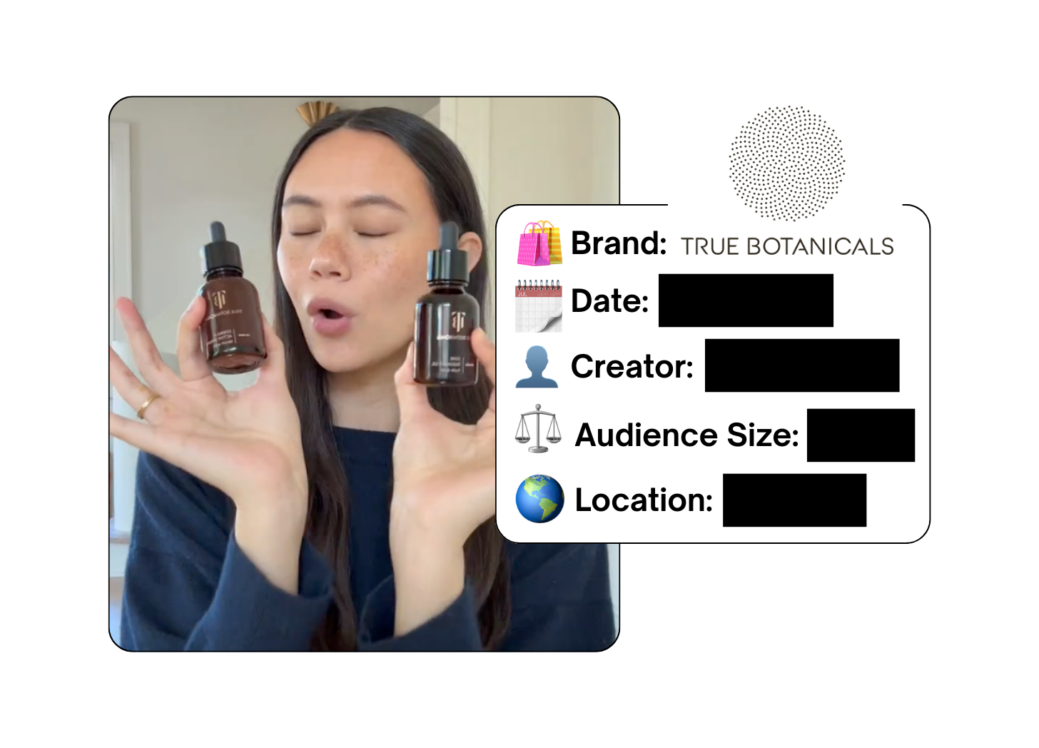 Spotted: True Botanicals in a new paid collab