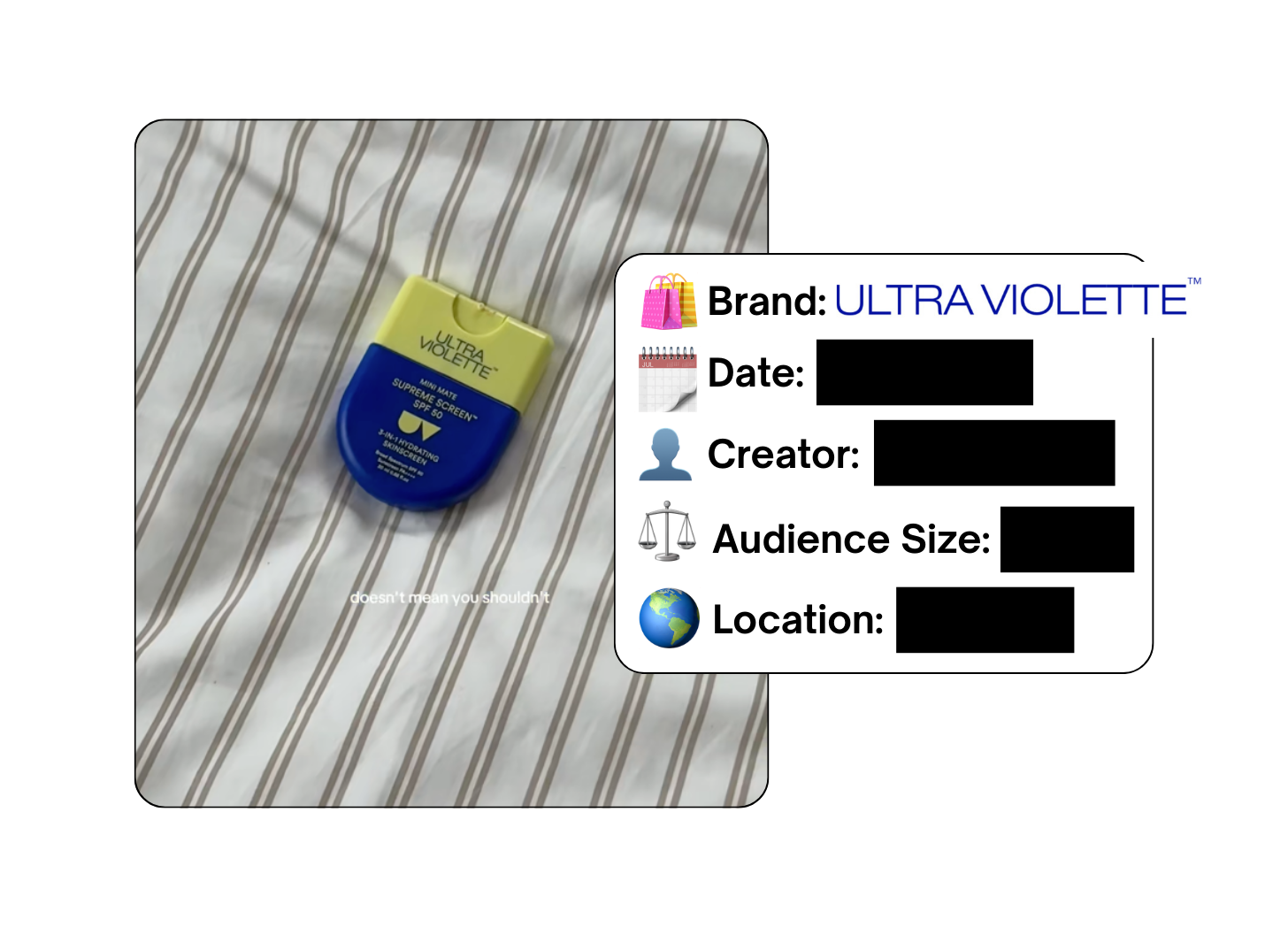 Spotted: Ultra Violette in a new paid collab