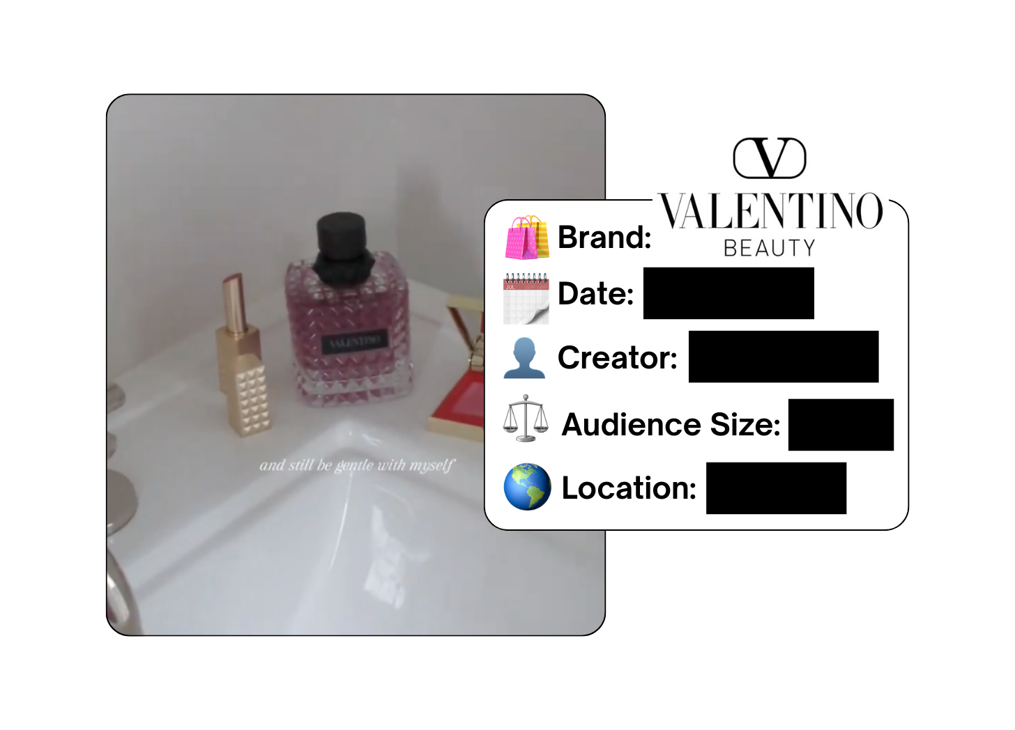 Spotted: Valentino Beauty in a new paid collab