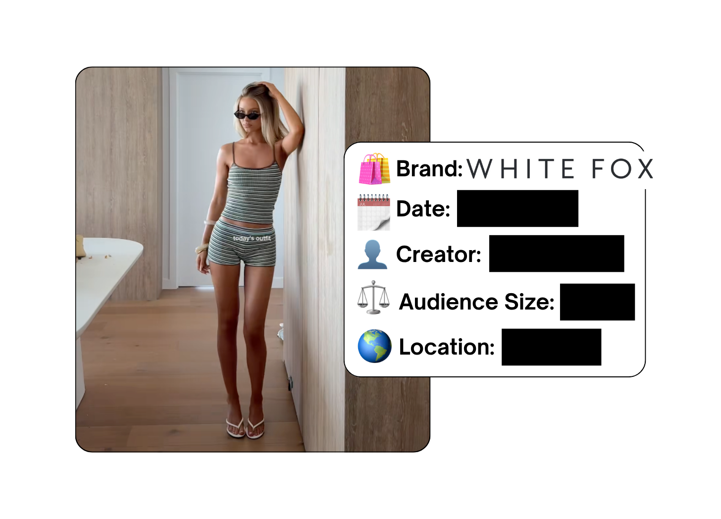 Spotted: White Fox Boutique in a new paid collab