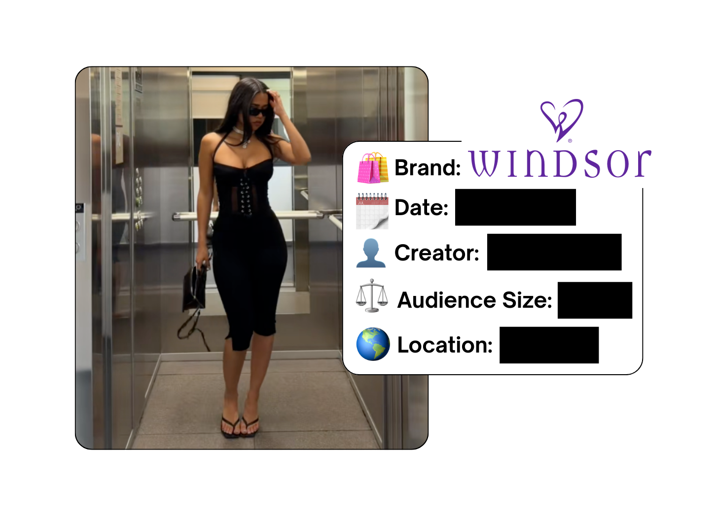 Spotted: ‎Windsor in a new paid collab