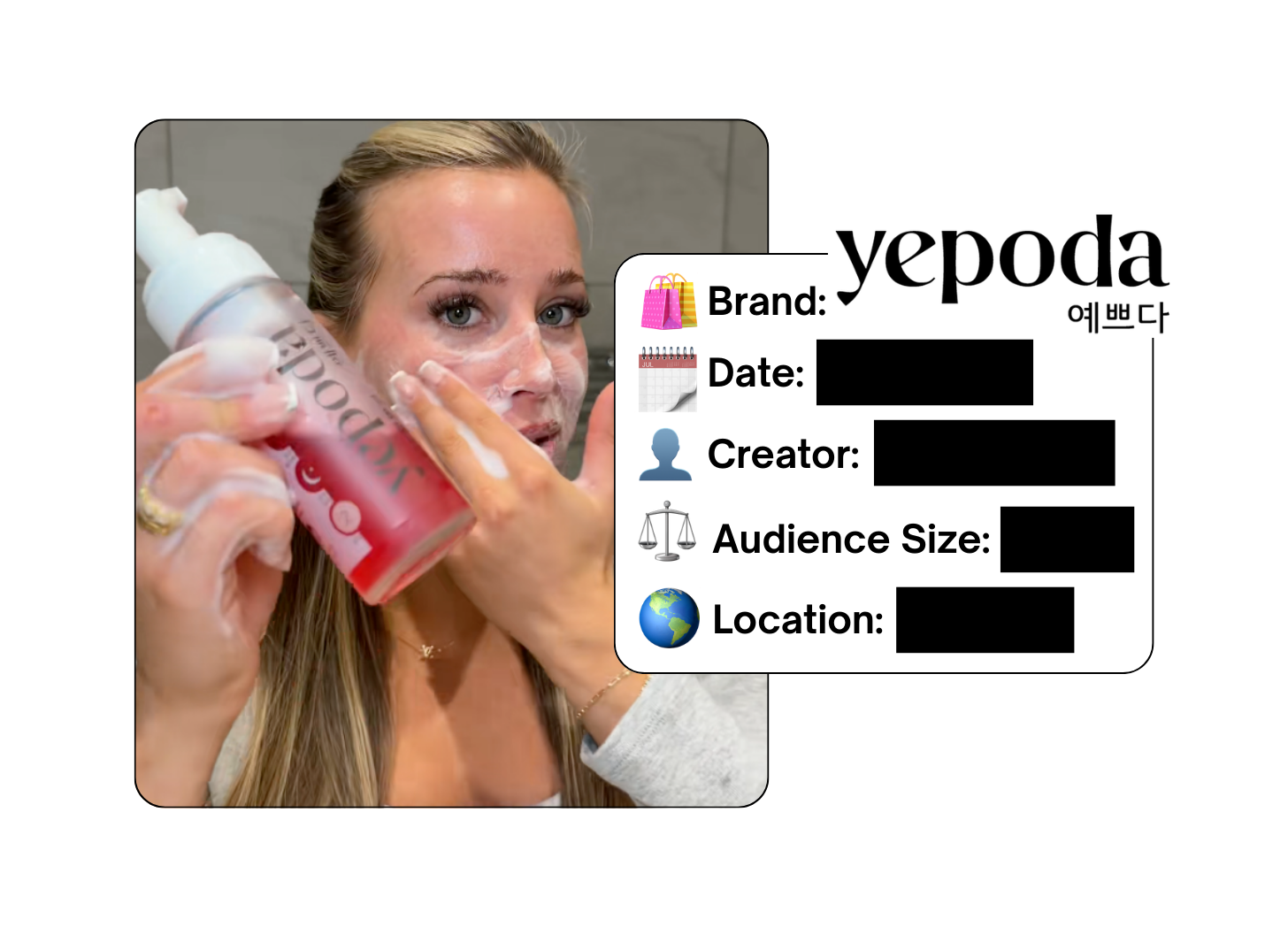 Spotted: Yepoda in a new paid collab