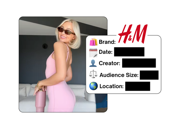 Spotted: H&M in a new paid collab