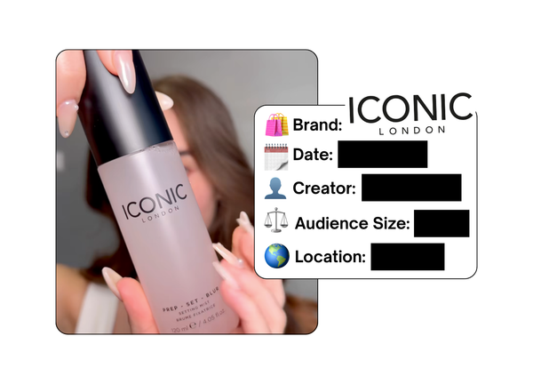 Spotted: ICONIC London in a new paid collab