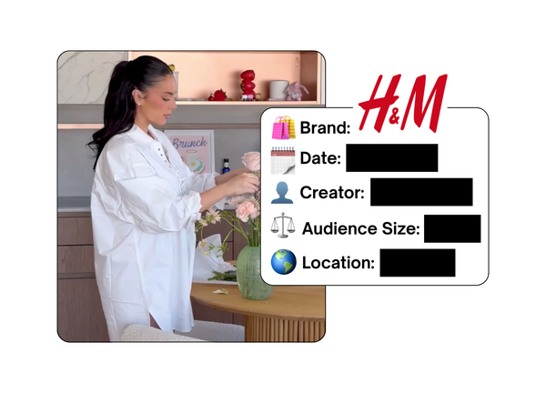 Spotted: H&M in a new paid collab